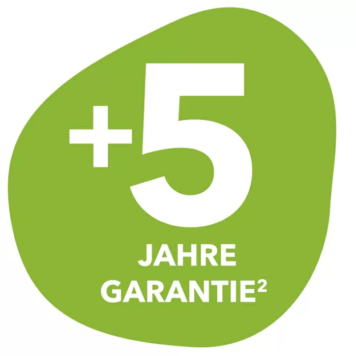 5 Jahre Garantie² zusätzlich auf Stelzenhäuser 100015 5 Jahre Garantie² zusätzlich auf Stelzenhäuser 100015